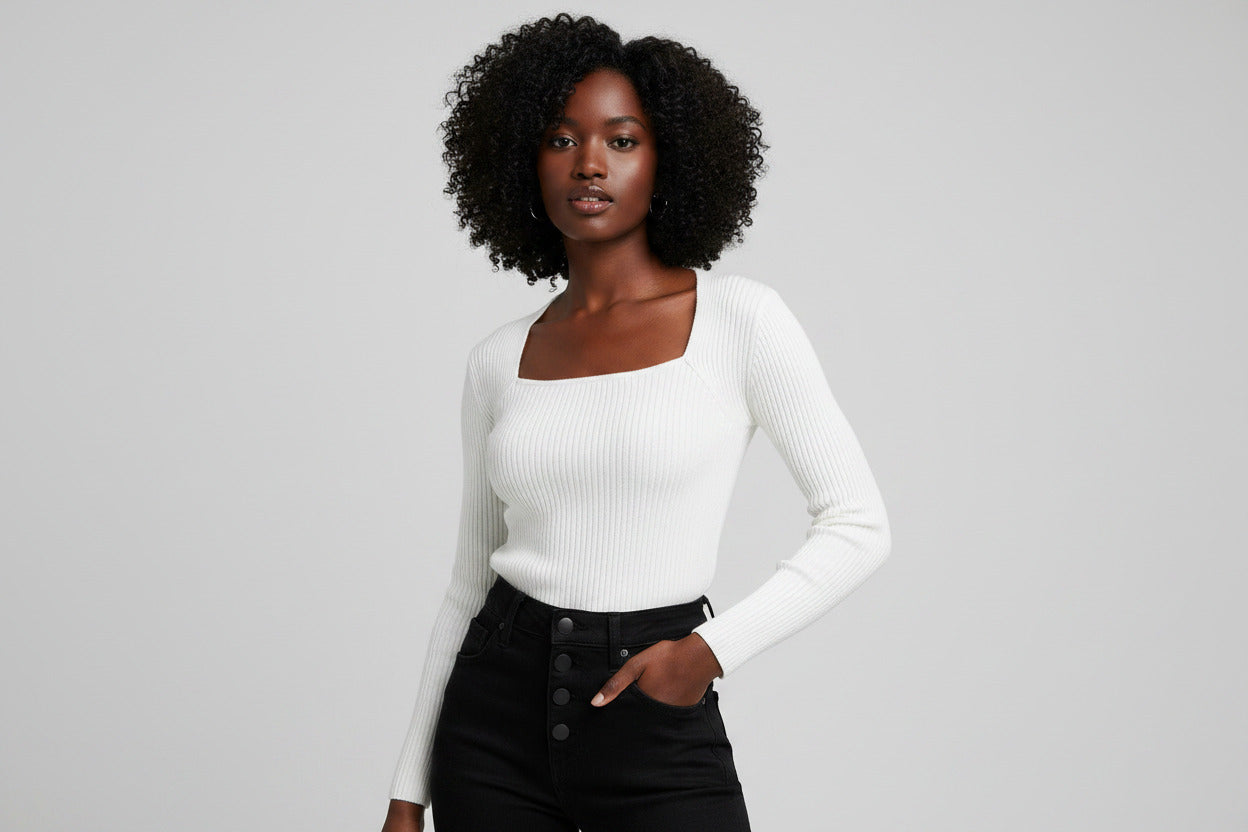 Maglia pullover donna elegante invernale
Maglione donna caldo e comodo
Pullover donna outfit autunno inverno