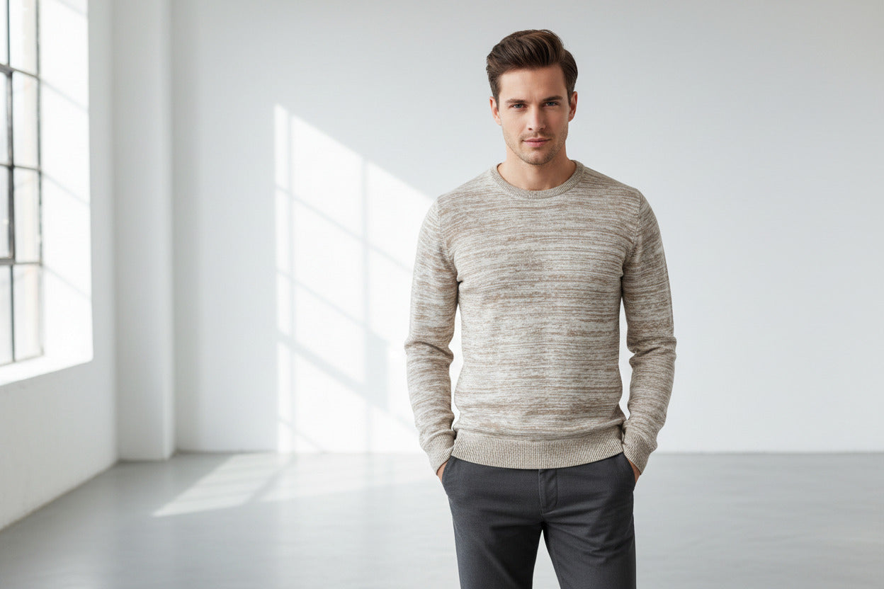 Maglione Uomo economico caldo autunnale leggero elegante- Loweconomy