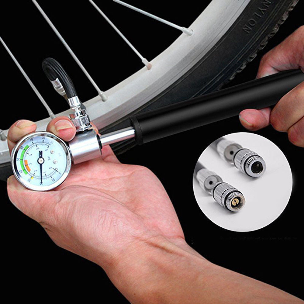 Mini pompa bici portatile – pompa manuale aria compatta 120 PSI
