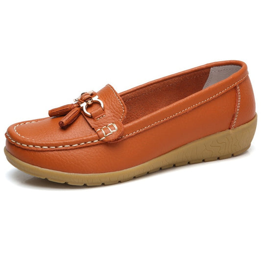 Mocassino per donna slip-in in vera pelle