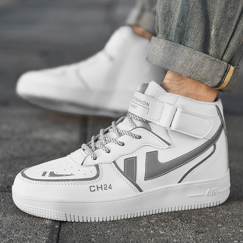 Scarpe uomo sportive con velcro comode e leggere