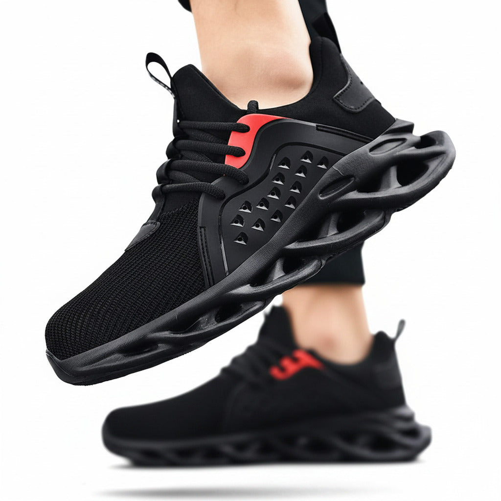 Sneakers sportiva per uomo con suola ammortizzata, traspiranti e leggere