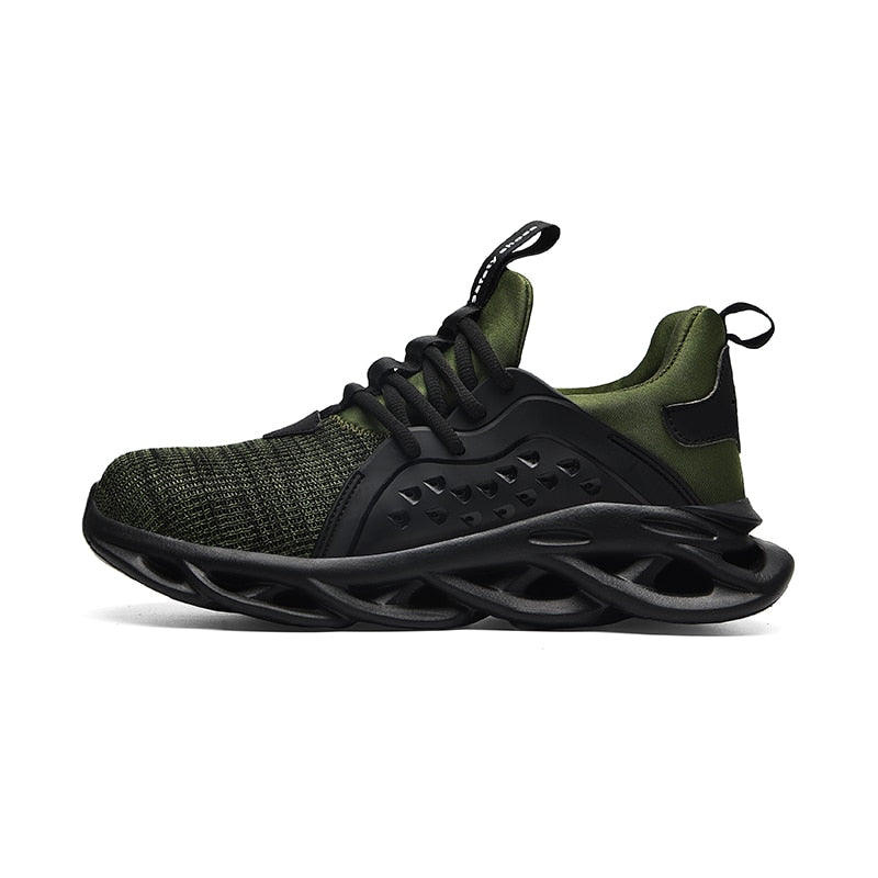 Sneakers sportiva per uomo con suola ammortizzata, traspiranti e leggere