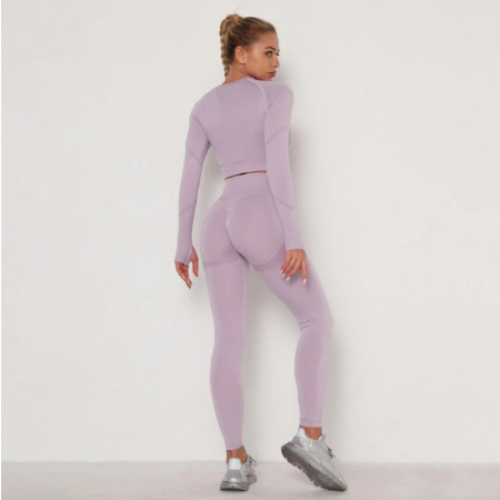 Set sportivo da donna senza cuciture per palestra - Loweconomy