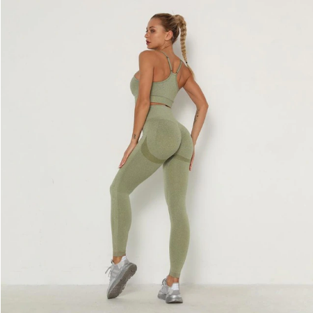 Set sportivo da donna senza cuciture per palestra - Loweconomy