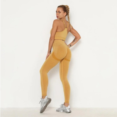Set sportivo da donna senza cuciture per palestra - Loweconomy