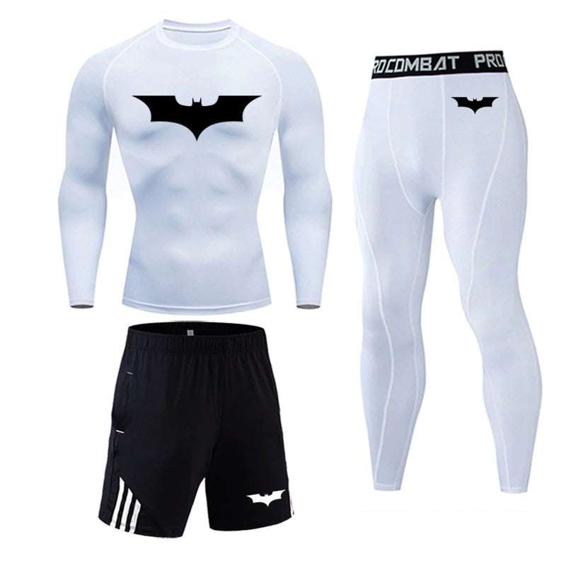 Tuta fitness uomo elasticizzata e traspirante