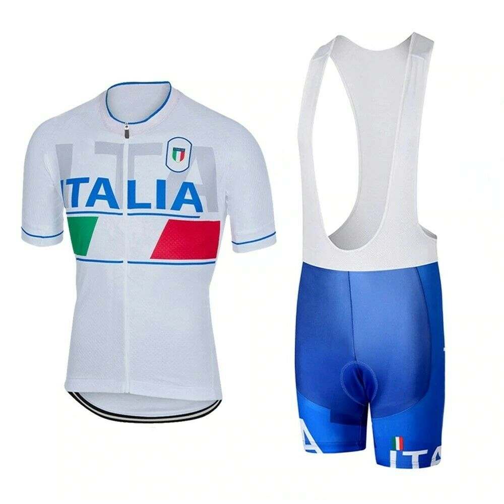 Completino ciclismo uomo Italia estivo traspirante