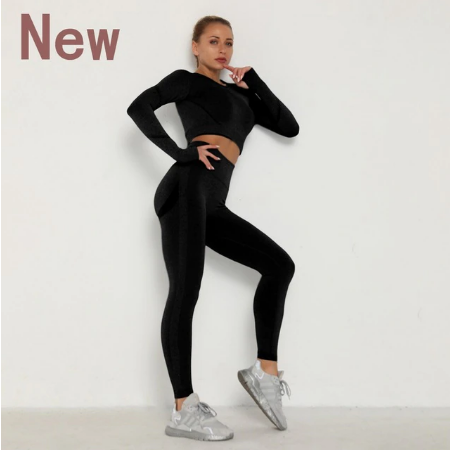 Set sportivo da donna senza cuciture per palestra - Loweconomy