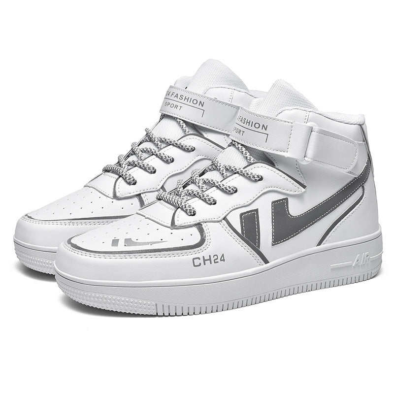 Scarpe uomo sportive con velcro comode e leggere
