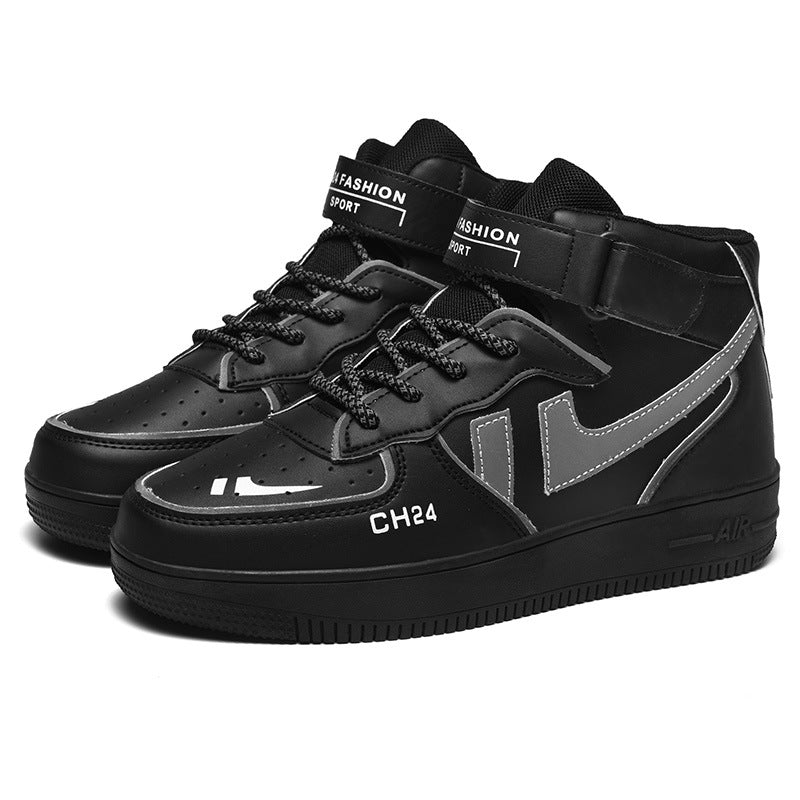 Scarpe uomo sportive con velcro comode e leggere