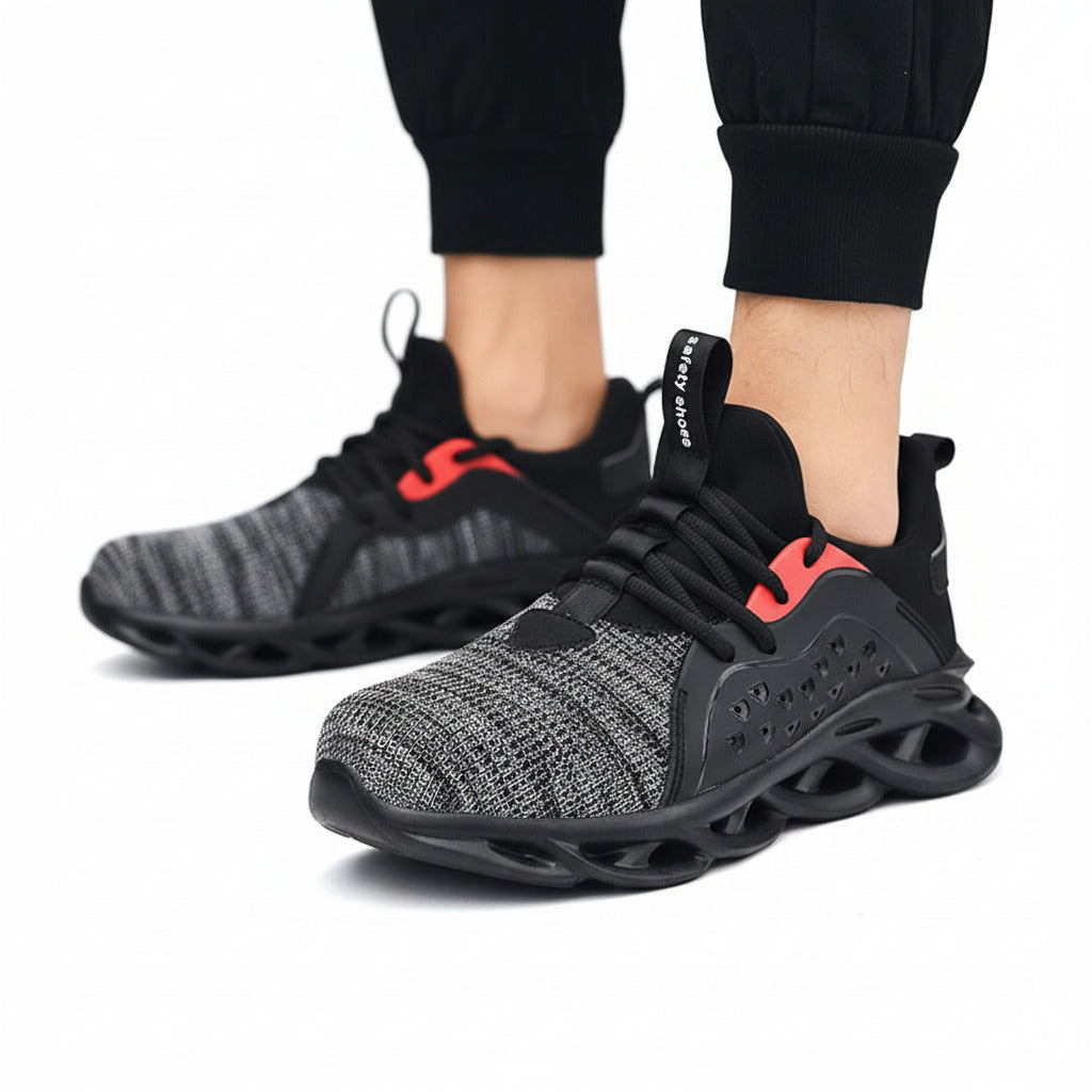 Sneakers sportiva per uomo con suola ammortizzata, traspiranti e leggere