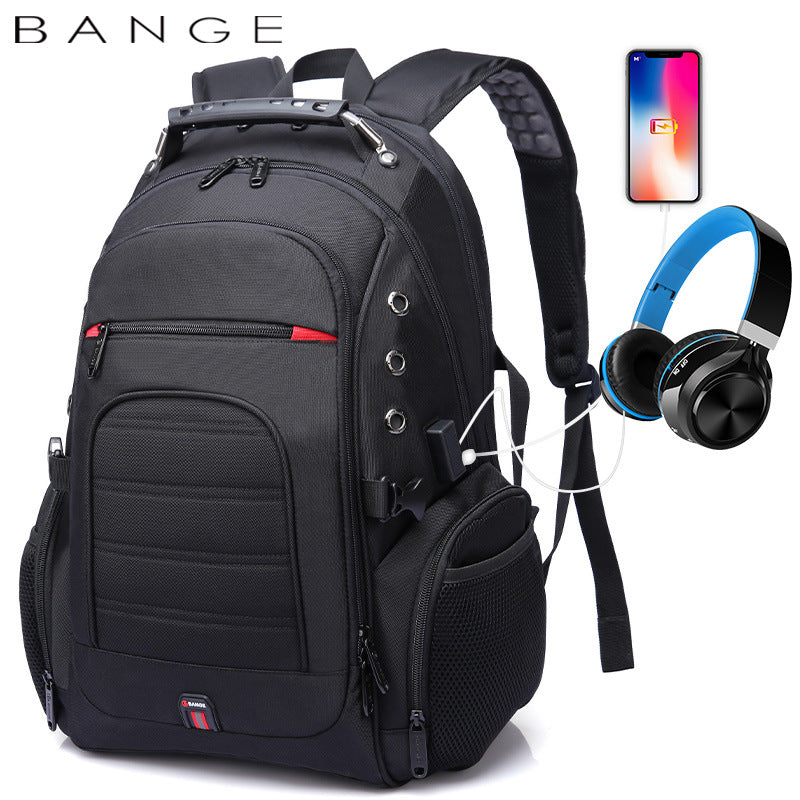 Zaino impermeabile 55 litri per computer portatile da 17 pollici, ideale per viaggi, lavoro e outdoor