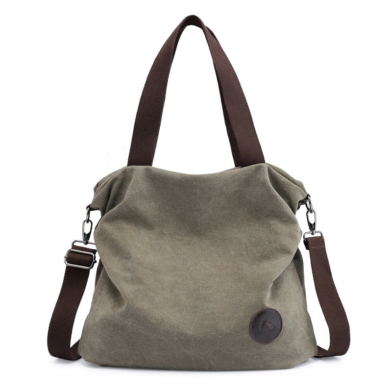 Borsa donna casual capiente, economica, resistente a tracolla adatta per uso quotidiano