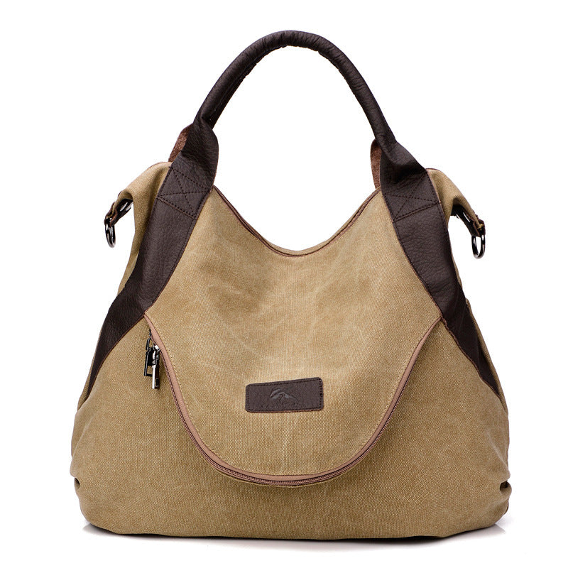 Borsa donna casual capiente, economica, resistente a tracolla adatta per uso quotidiano