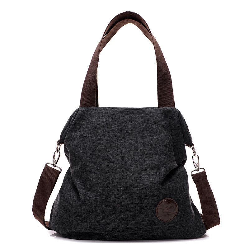 Borsa donna casual capiente, economica, resistente a tracolla adatta per uso quotidiano