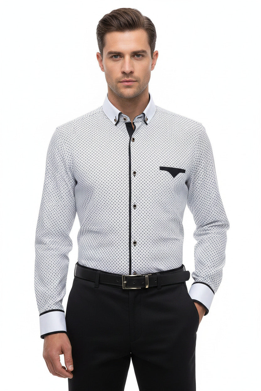 camicia-uomo-slim-fit-manica-lunga