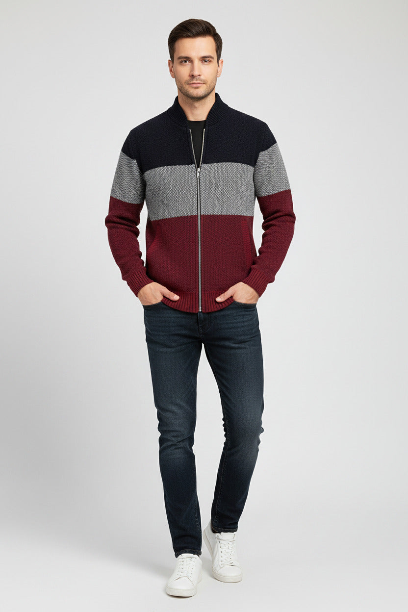 Cardigan autunnale uomo, economico, rivestito con tessuto morbido