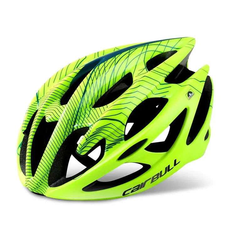 casco bici regolabile leggero per uomo e donna colore giallo
