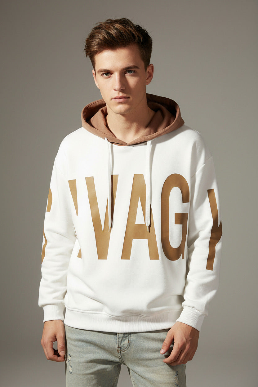 Felpa per uomo con cappuccio oversize con spedizione gratuita