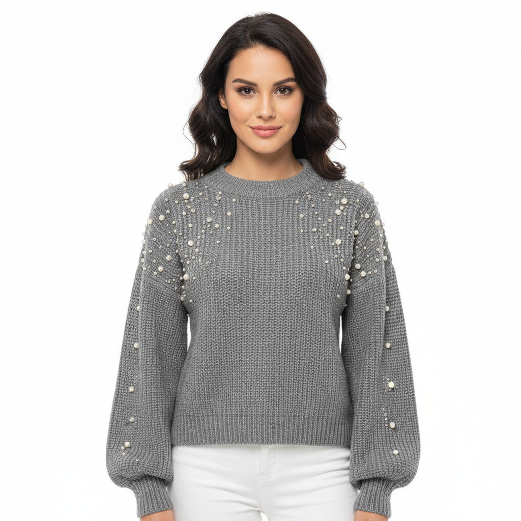 Maglione morbido per donna, economico oversize