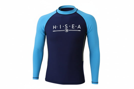 maglia surf uomo manica lunga protezione UV mare