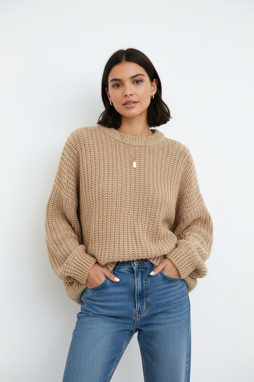 Maglione Autunnale one size oversized female pullovers - Loweconomy