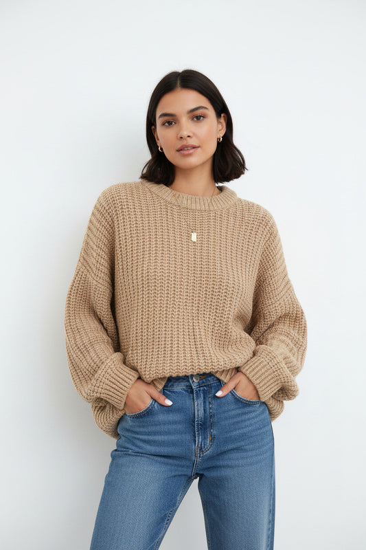 Maglione Autunnale one size oversized female pullovers - Loweconomy