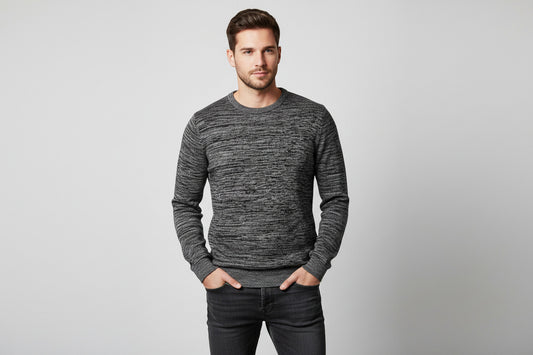 Maglione Uomo economico caldo autunnale leggero elegante- Loweconomy