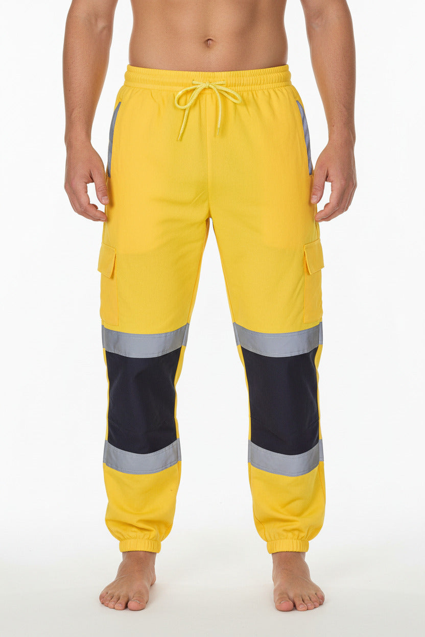 Pantaloni da lavoro catarifrangenti multi tasche unisex