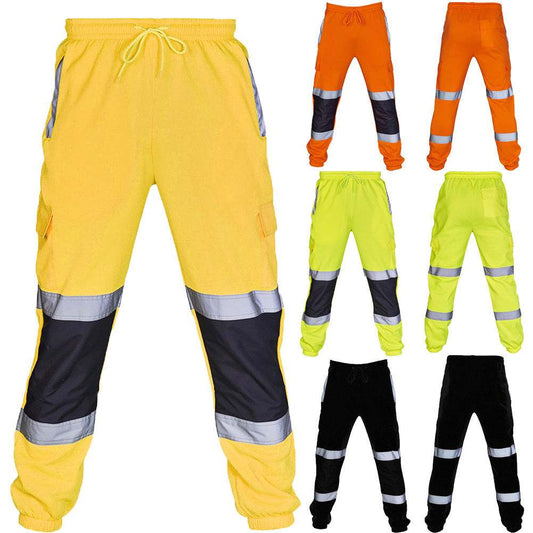 Pantaloni da lavoro catarifrangenti multi tasche unisex