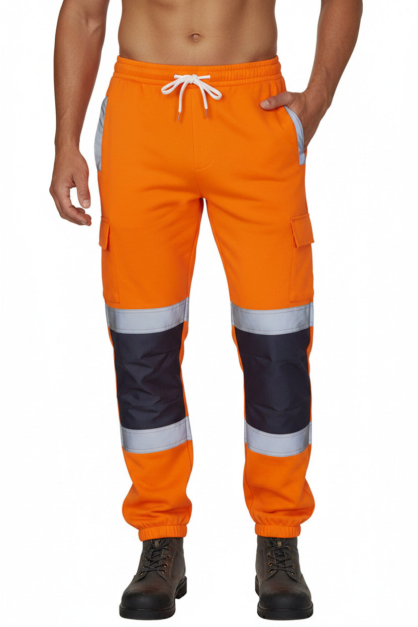Pantaloni da lavoro catarifrangenti multi tasche unisex