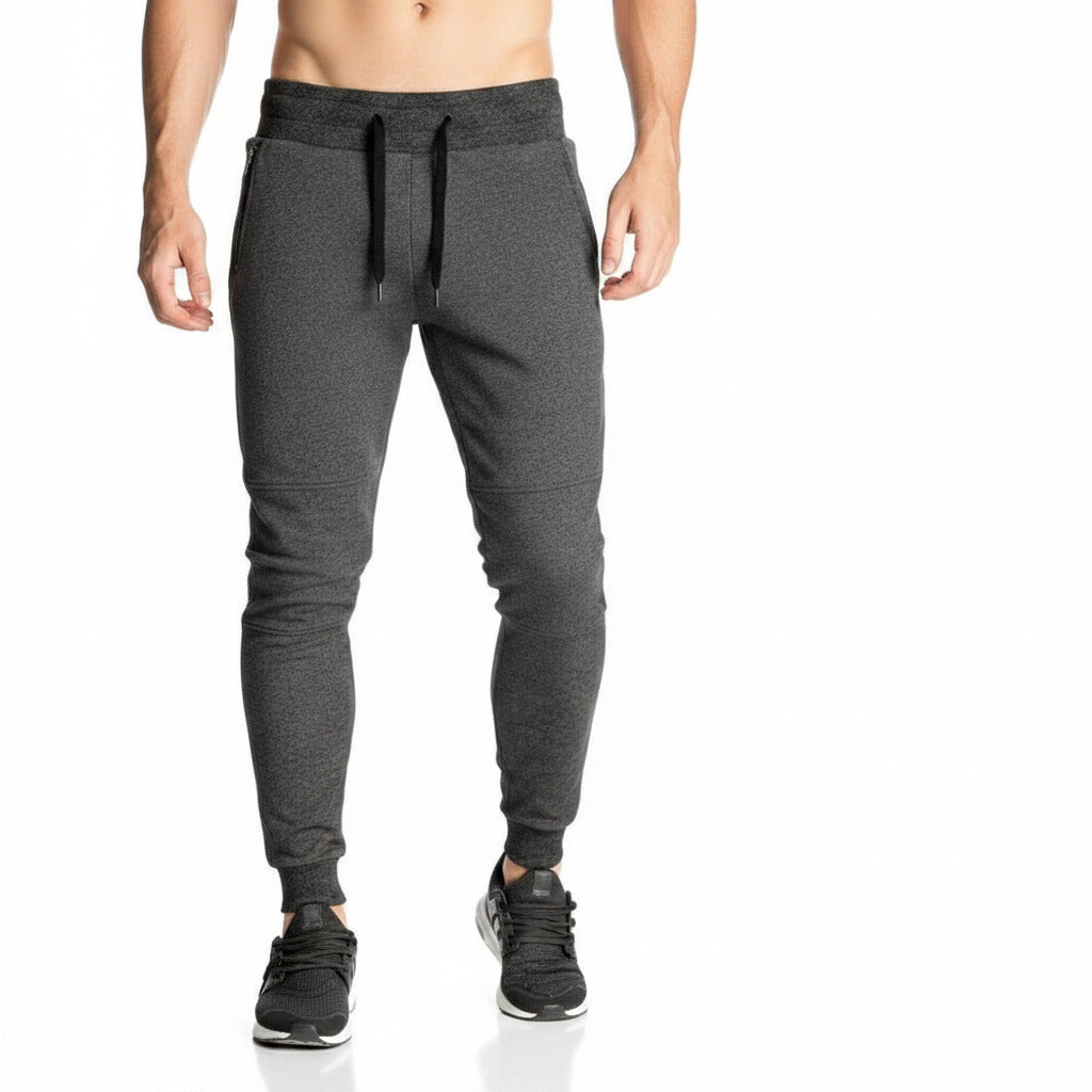 Pantaloni uomo sportivi con elastico restrigente sulla vita