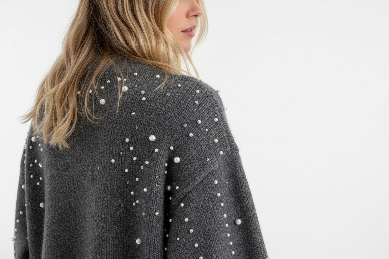 Maglione morbido per donna, economico oversize