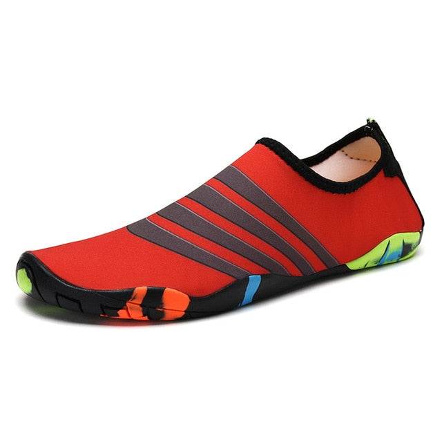 scarpe da mare , scoglio o per piscina unisex, suola antitaglio economiche