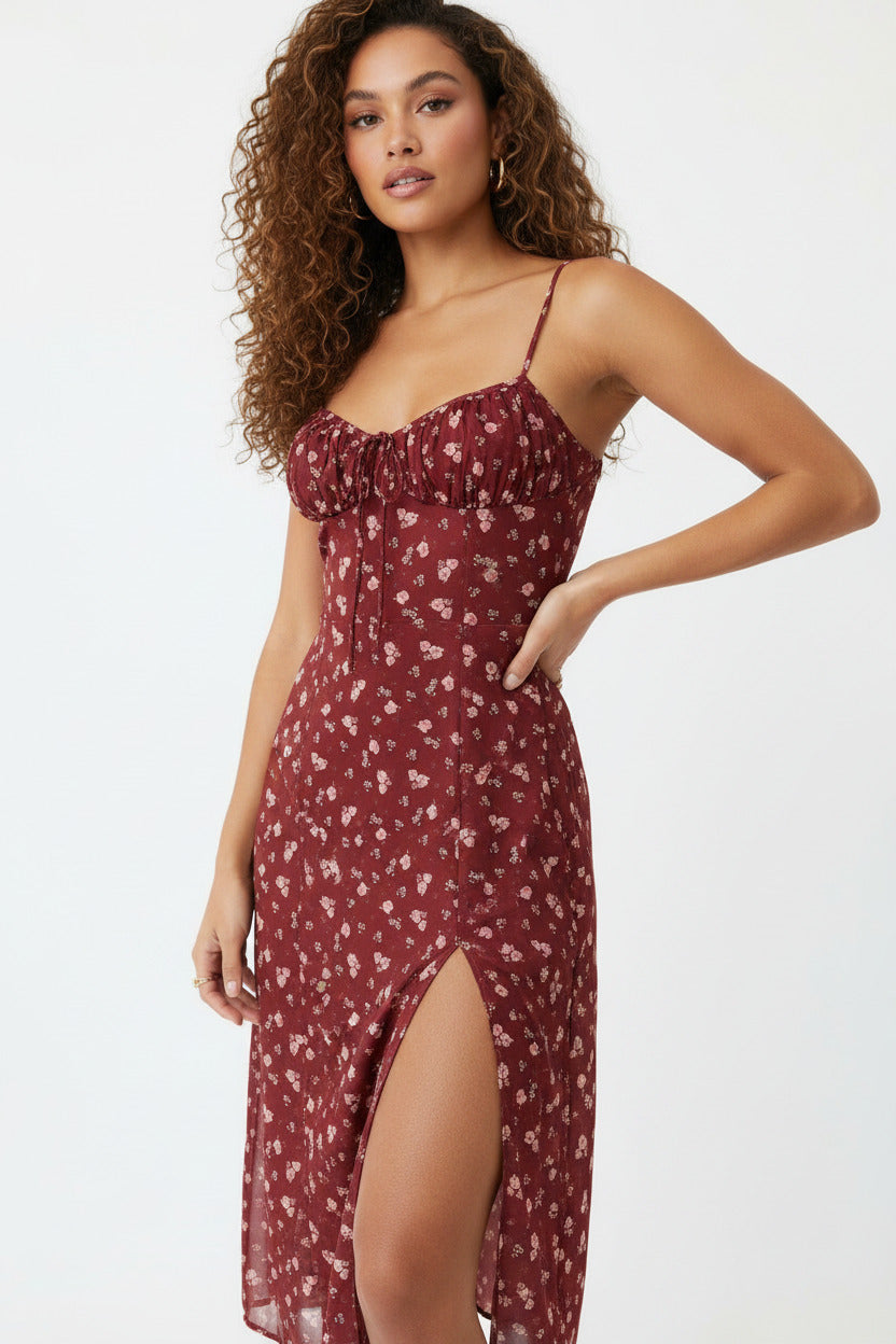 Vestito estivo donna elegante economico floreale